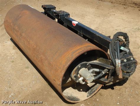 used skid steer roller compactor for sale|skid steer compaction attachment.